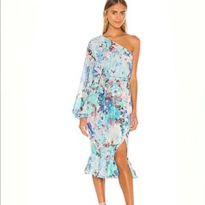 REVOLVE Hemant and Nandita Teien dress in blue